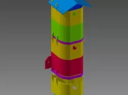 modular birdhouse apartment flat