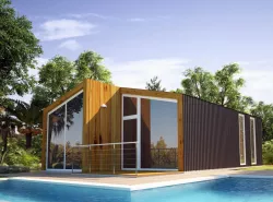 Modular house 3D model