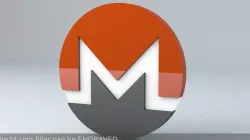 Monero Crypto Currency 3D Logo 3D model
