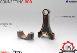  Motor Cycle Engine Internal Setup - Connecting Rod