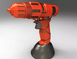Multifunction Chargeable Drill 3D model