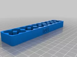 My Customized Battery Tray with full/empty label