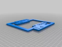 My Customized License Plate Border Hello World 12 x 6 plate split