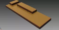 Oak and Pine Computer Desk