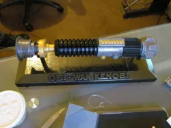 Obi-Wan Kenobi Lightsaber and Stand