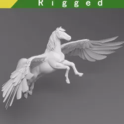 Pegasus 3D model