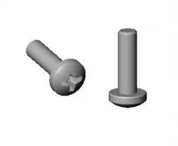 PHPMS-INCH SERIES, PAN HEAD PHILLIPS MACHINE SCREWS