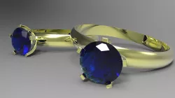 Platinum ring 