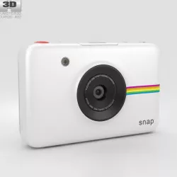 Polaroid Snap Instant Digital Camera White 3D model