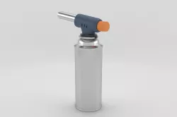propane torch 3D model