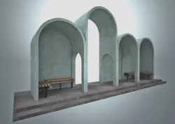 Public transport Low-poly  3D model