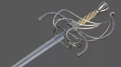 Rapier  3D model