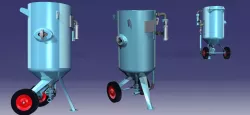 Sand BLASTING MACHINE