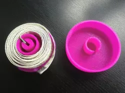 Sewing tape spool and holder