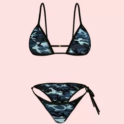 Sexy Army Bikini P03 Low-poly  3D model