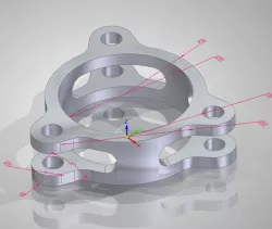 "SolidWorks Model mania 2015" phase1&2 by Solid Edge ST4
