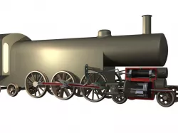 Steam Locomotive (Walschaerts Valve Gear)