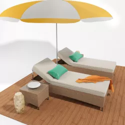 Sunbed 3D model