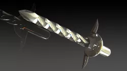 Sword  Low-poly  3D model