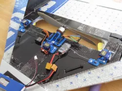 "Towel" Plane Parts, Servo/Motor Mounts & Drop Mechanism