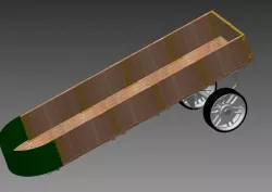 Trailer for Clayton Steam Truck