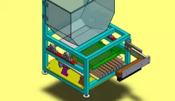 Vibrating machine 