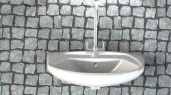wash basin with tap