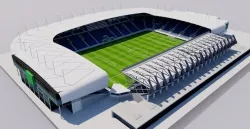 Windsor Park - Belfast Low-poly  3D model