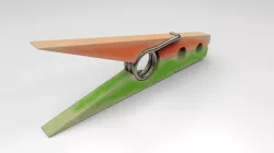 wood clothespin gancho de ropa de madera