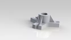 working with mirror, plane, rib, extrude boss and cut features