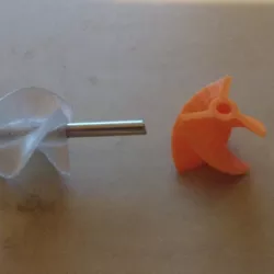 18mm diameter impeller for 3mm shaft