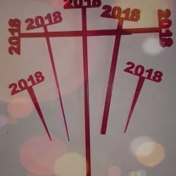 2018 Graduation Party Picks and Swizzle Sticks