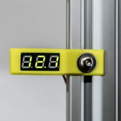 2020 Side Mount for 0.28 inch Mini Digital Voltmeter Voltage Tester Meter