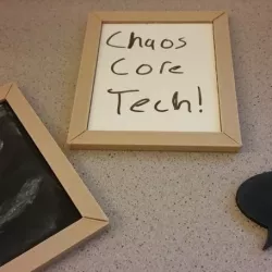 3D Printed Chalkboard / Whiteboard (Woodfill Borders)