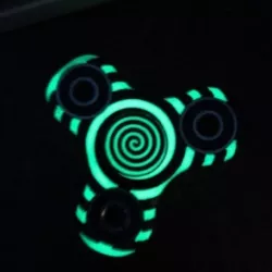 608 fidget dual colour Spiral Spinner