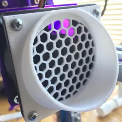60mm and 40mm Fan Backdraft Redirection Grill