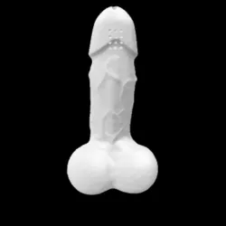 Adult showerhead, tip open with more holes