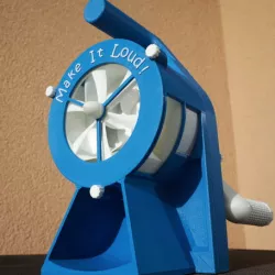 Air Raid Siren - hand crank version