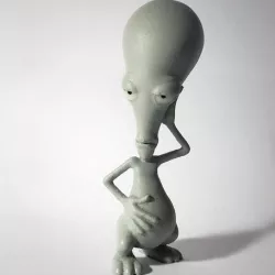 Alien Figurine (Roger)