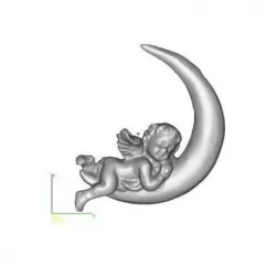 Angel on the moon scan