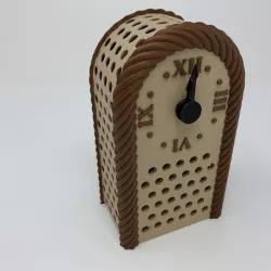 'Antique' Auto Correcting Analog Clock