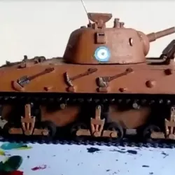 Argentinian Tank Nahuel Dl-43 3d printing
