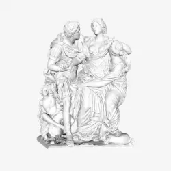 Arria and Paetus at The Louvre, Paris