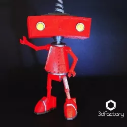 Bad Robot 3dPrintable 3dFactory Brasil