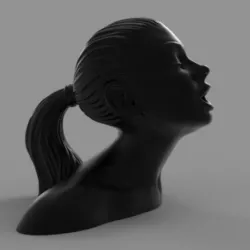 Blade Runner Girl Statue