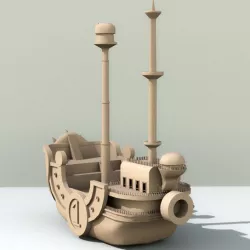 Boat Thousand sunny One piece