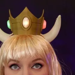 Bowsette LED Crown