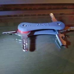 Braille keychain