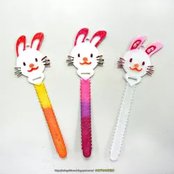 Bunny Cable Holder / Bookmarks - Nylon Filament