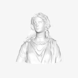 Bust of a Woman : Ariadne at The Louvre, Paris